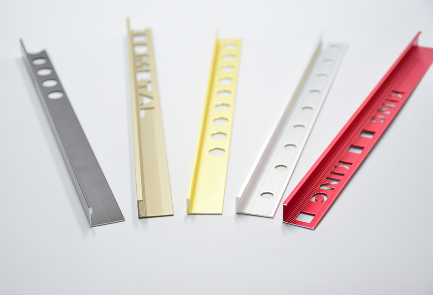  L shape aluminum tile trim